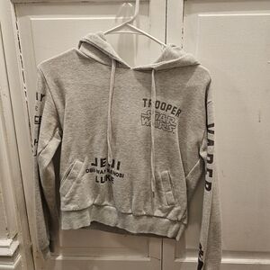 Forever 21 Star Wars Heather Gray Hoodie
